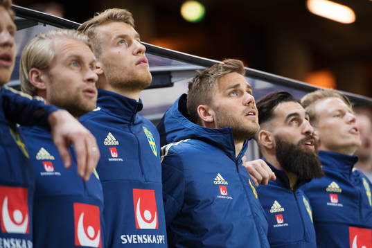 Sveriges Christopher Nyman på bänken