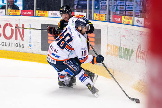 Växjös Andrew Calof och Brynäs Kevin Clark