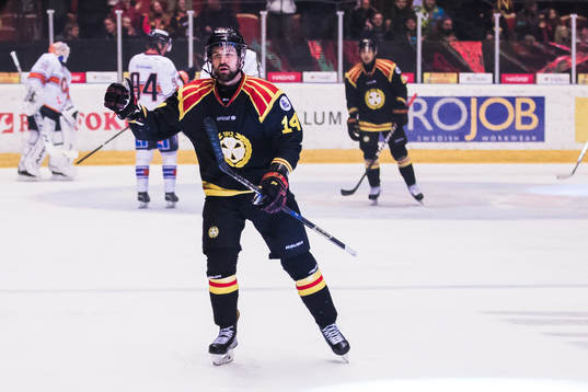 Brynäs Johan Alcén jublar