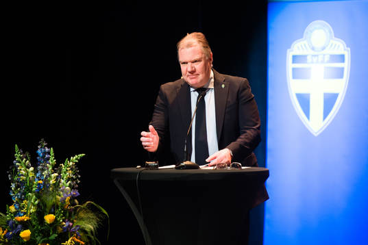 Bläddra bland fler bilder av Fotboll, Svenska Fotbollförbundets Årsmöte 2018