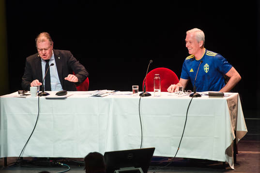 Karl-Erik Nilsson, Ordförande Fotbollförbundet och Håkan