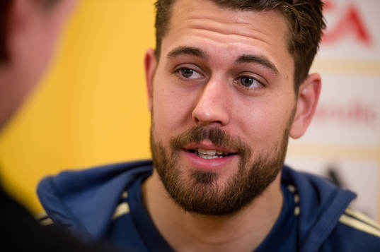 Sveriges målvakt Kristoffer Nordfeldt