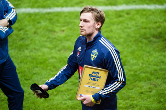 Sveriges Emil Forsberg deppar