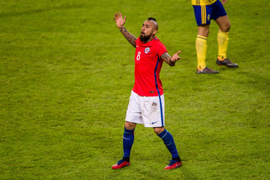 Chiles Arturo Vidal
