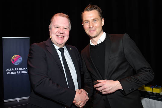 Andreas Ekberg får Domarnålen i guld