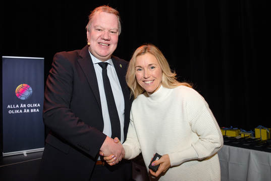 Sara Persson får Domarnålen i guld