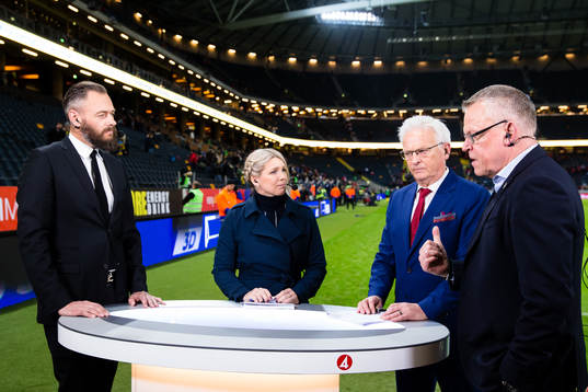 s Olof Lundh, Anna Brolin och Hasse Backe