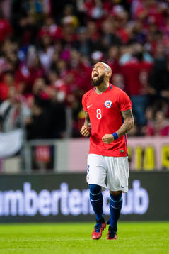 Chiles Arturo Vidal jublar
