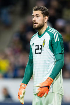 Sveriges målvakt Kristoffer Nordfeldt