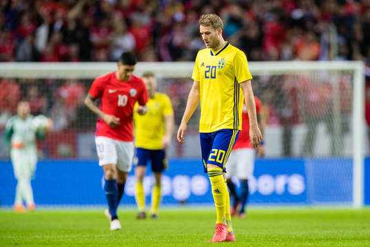 Sveriges Ola Toivonen deppar