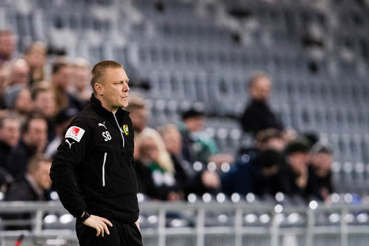 Hammarbys tränare Stefan Billborn