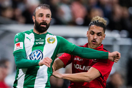 Hammarbys Kennedy Bakircioglu och Norrköpings Alexander