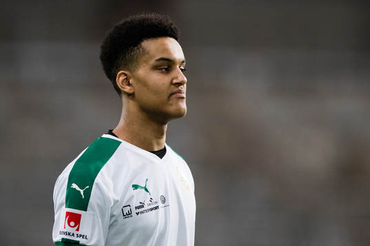 Hammarbys målvakt Oliver Nnonyelu Dovin