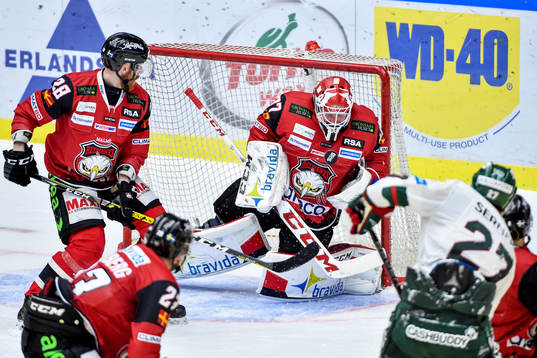 Malmö Redhawks målvakt Jonas Gunnarsson