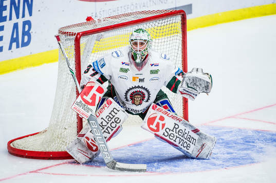 Frölundas målvakt Johan Gustafsson