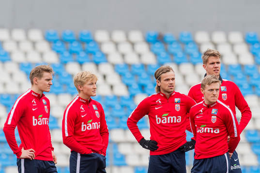 Martin Ødegaard, Birger Meling, Iver Fossum, Mats Møller