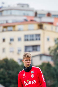 Kristoffer Ajer of Norway