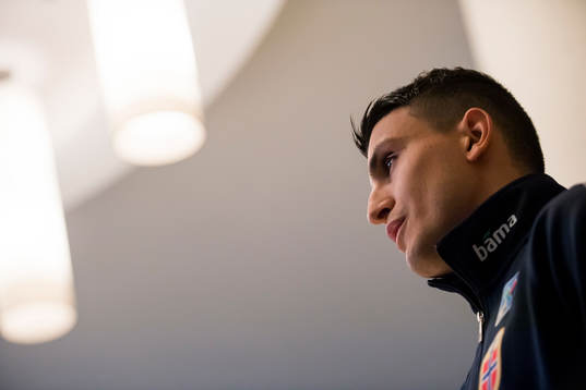 Mohamed Elyounoussi of Norway