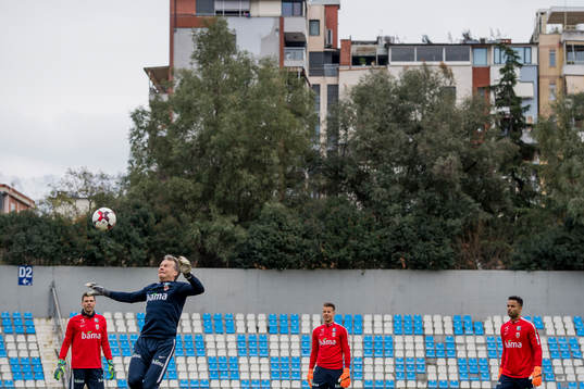 Goalkeeper Rune Almenning Jarstein, Frode Grodås,