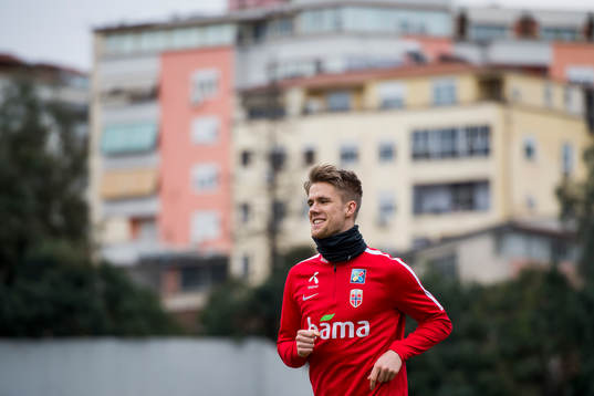 Kristoffer Ajer of Norway