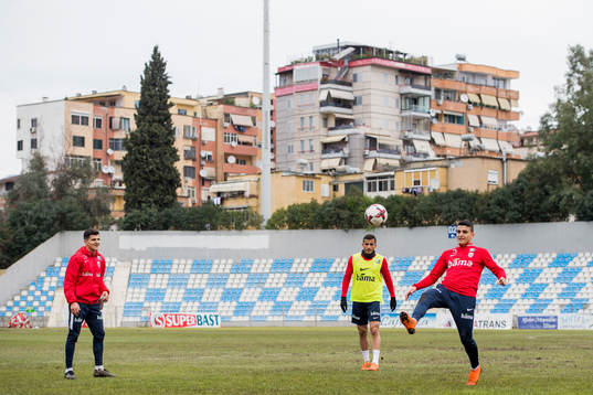 Tarik Elyounoussi, Omar Elabdellaoui and Mohamed