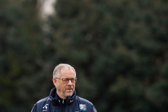Lars Lagerbäck, head coach of Norway