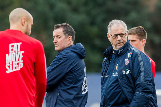 Per Joar Hansen, assistant coach of Norway, and Lars
