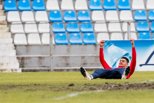 Bjørn Maars Johnsen of Norway reacts