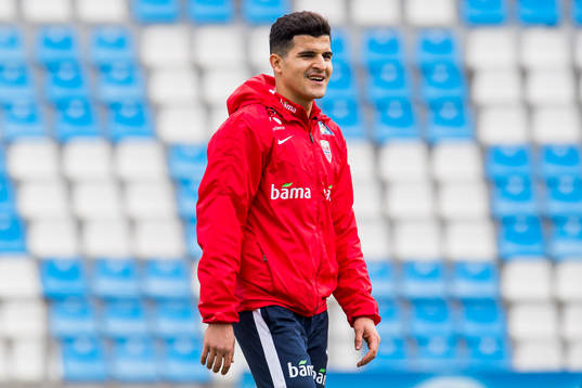 Tarik Elyounoussi of Norway