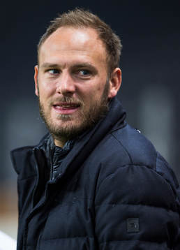 Sveriges lagkapten Andreas Granqvist på besök
