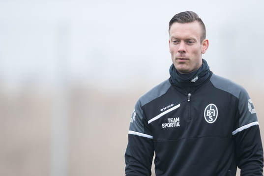 Landskronas målvakt Viktor Noring