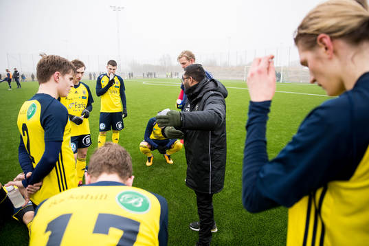 Ängelholms tränare Alexander Tengryd
