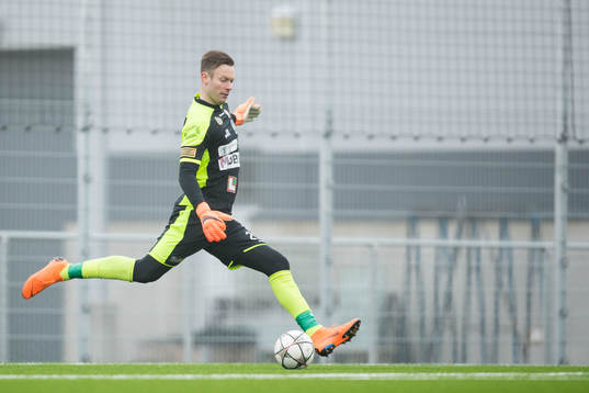 Landskronas målvakt Viktor Noring