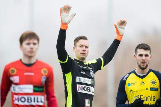 Landskronas målvakt Viktor Noring