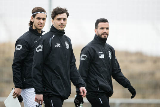 Landskronas Adi Nalic, Jetmir Haliti och Granit Stagova