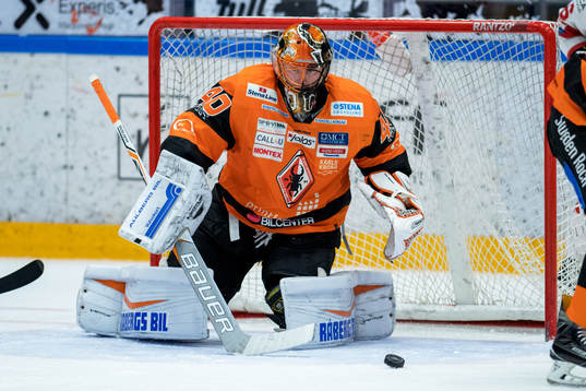 Karlskronas målvakt Johan Holmqvist