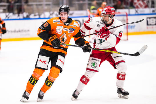Karlskronas Kristoffer Söder  och Timrås Filip Hållander
