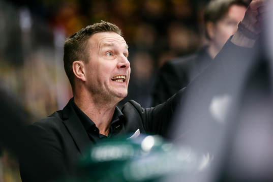 Färjestads tränare Johan Pennerborn