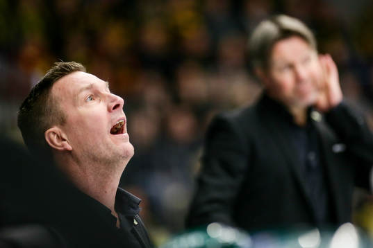 Färjestads tränare Johan Pennerborn