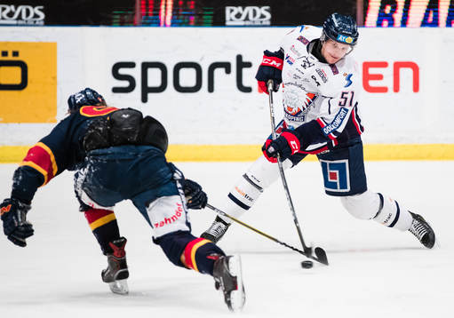 Linköpings Kristian Näkyvä med ett skott som resulterar