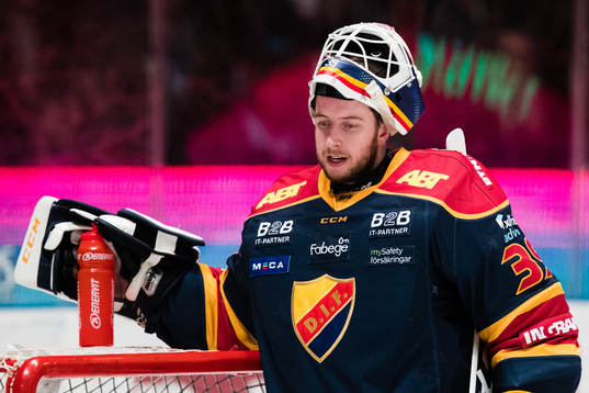 Djurgårdens målvakt Adam Reideborn