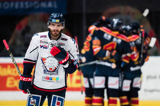 Linköpings Almen Bibic deppar