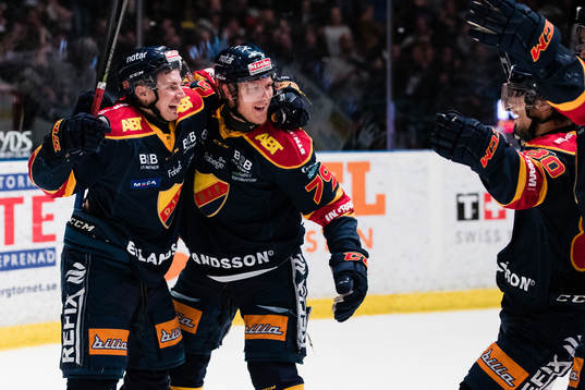 Djurgårdens Markus Ljungh jublar