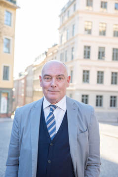 Förre fotbollsspelaren Ronald Åman ses
