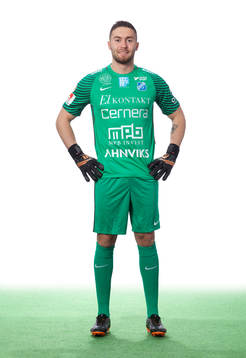 Norrbys målvakt Mergim Krasniqi