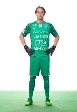 Norrbys målvakt Robin Holmer