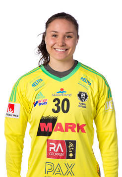 Västerås målvakt Mallory Geurts