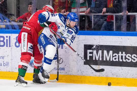 Moras Tomas Skogs och Leksands Daniel Pietta