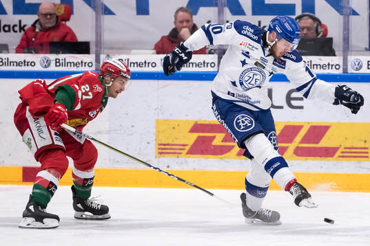 Moras Matt Bailey och Leksands Matt Carey  i