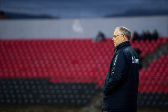 Lars Lagerbäck, head coach of Norway